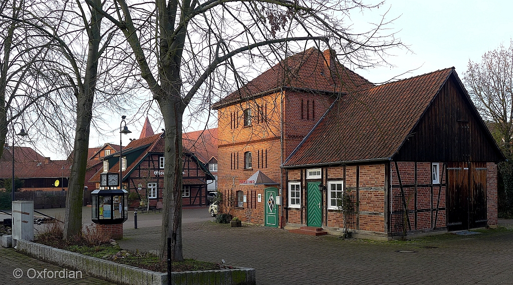 Ebstorf mit Tourist-Information im Landkreis Uelzen, Niedersachsen.