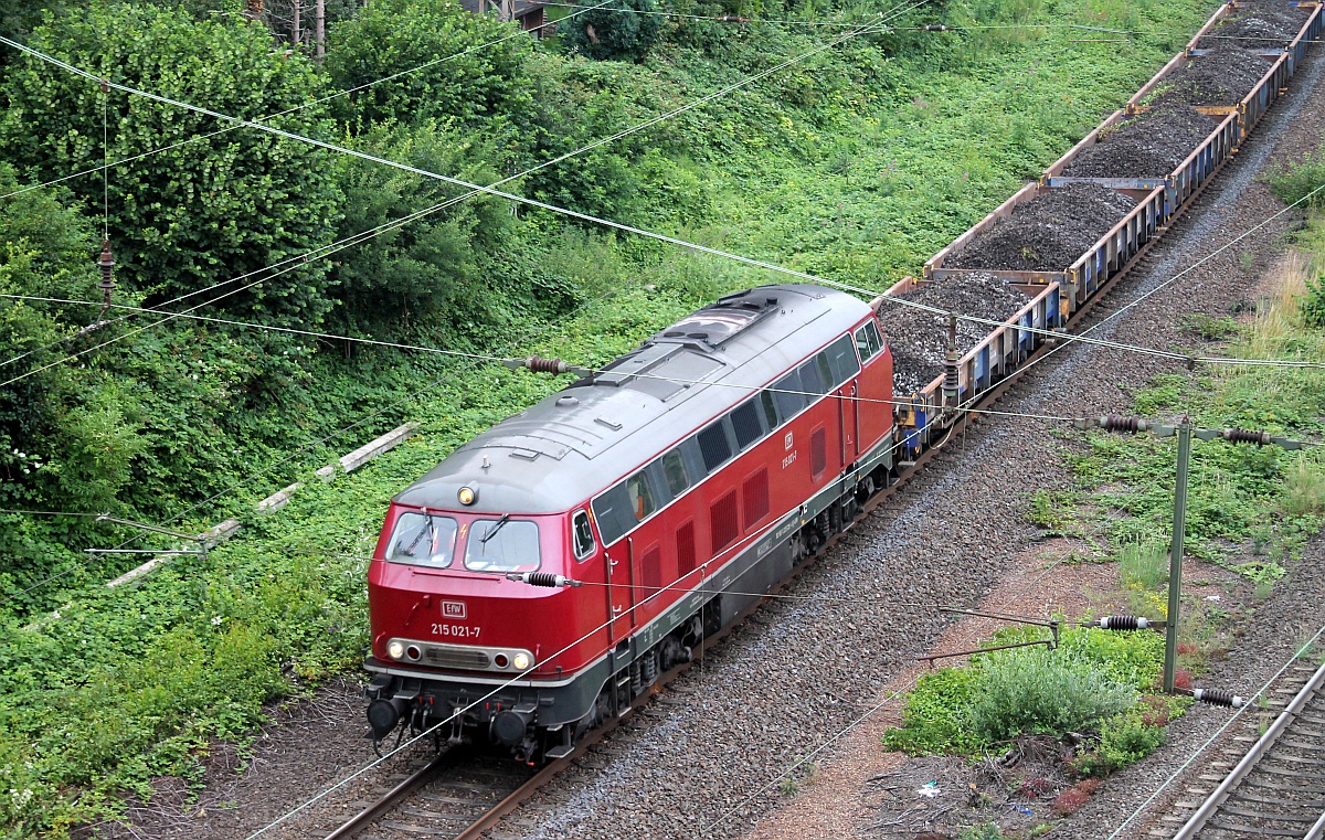 EfW 215 021-7 bei Bochum Nord 10.07.2020