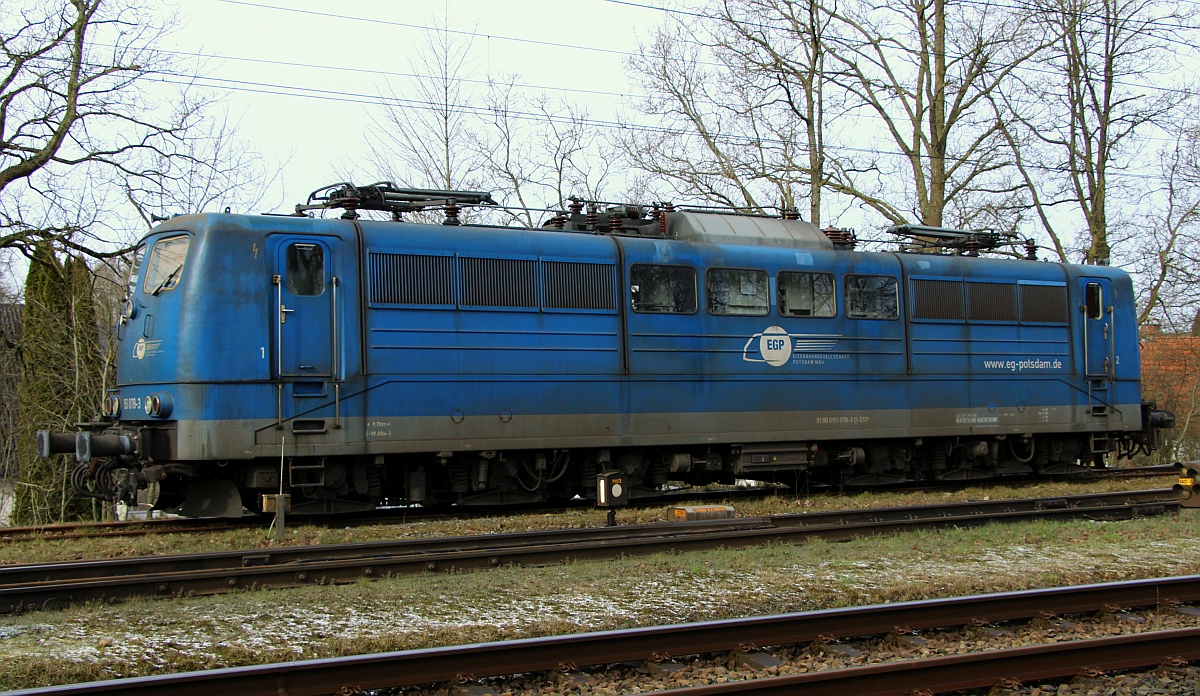 EGP 151 078-3 REV/EGP/26.11.15, Verl/EGP/25.11.22, Verl/EGP/25.11.23 steht im dänischen Pattburg und wartet auf eine Rückleistung nach Deutschland. 12.03.2023 II