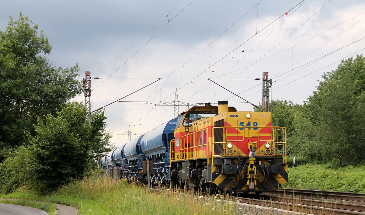 EHG/TKG  548  1275 115-4 bei Lintorf 10.07.2020