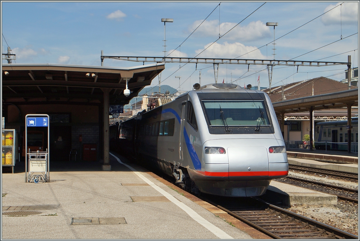 Eim SBB ETR 470 in Chiasso.
5. Mai 2014