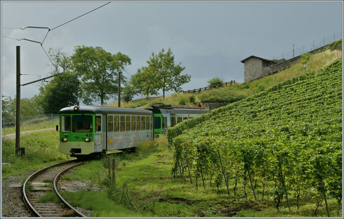 Ein ASD Regionalzug bei Verchiez.
27. Aug. 2013