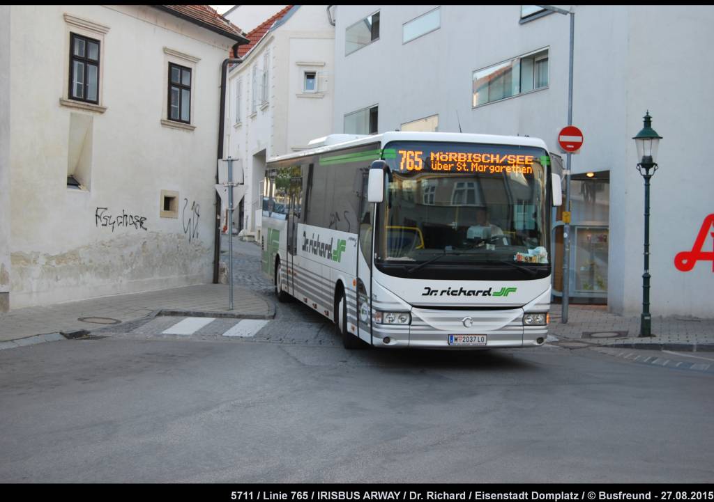 Ein IRISBUS ARWAY der Fa. Dr Richard (Wien).