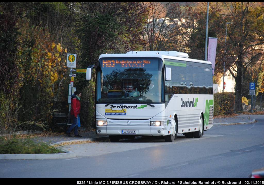 Ein IRISBUS CROSSWAY von Dr. Richard im Mostviertel