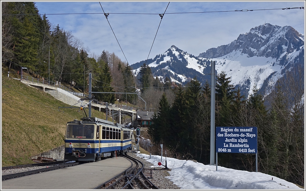 Ein kleiner Zug auf der Fahrt nach oben.
(10.03.2015)