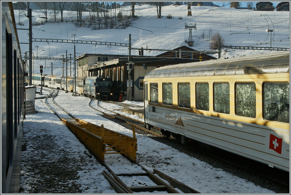 Ein MOB Panoramic Express erreicht Zweisimmen.
5. Dez. 2013