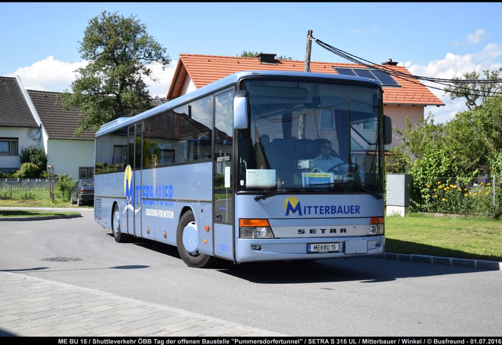 Ein SETRA S 315 UL von Mitterbauer Reisen