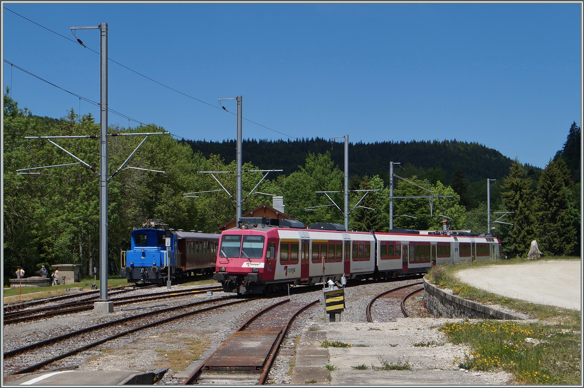 Ein Travy Domino erreicht Le Pont. 
3. Juni 2015