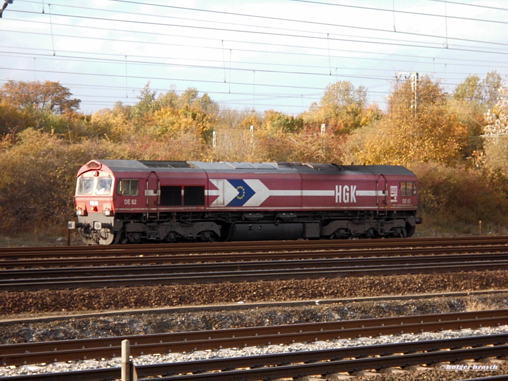 eine CLASS 66 der HGK stand in hh-wilhelsburg am 26.10.13