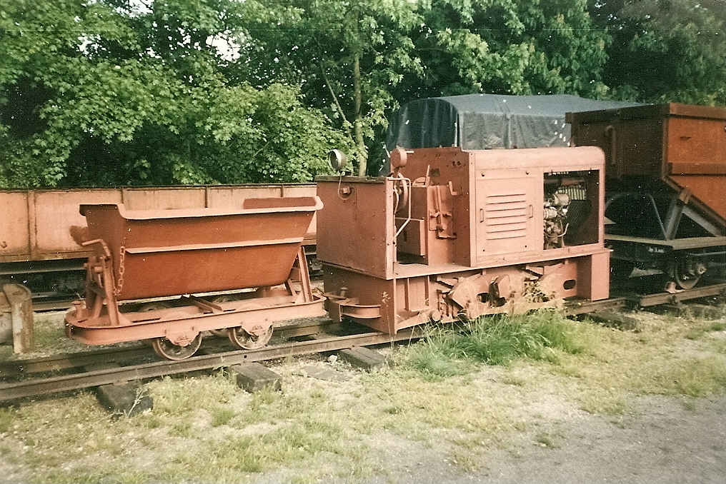 Eine Feldbahn in Putbus.