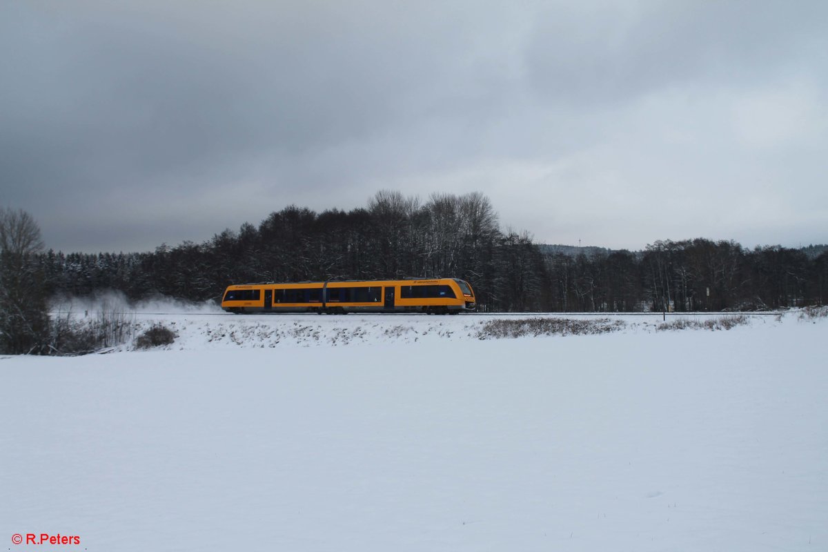 Eine OPB nach Regensburg bei Oberteich. 09.01.21