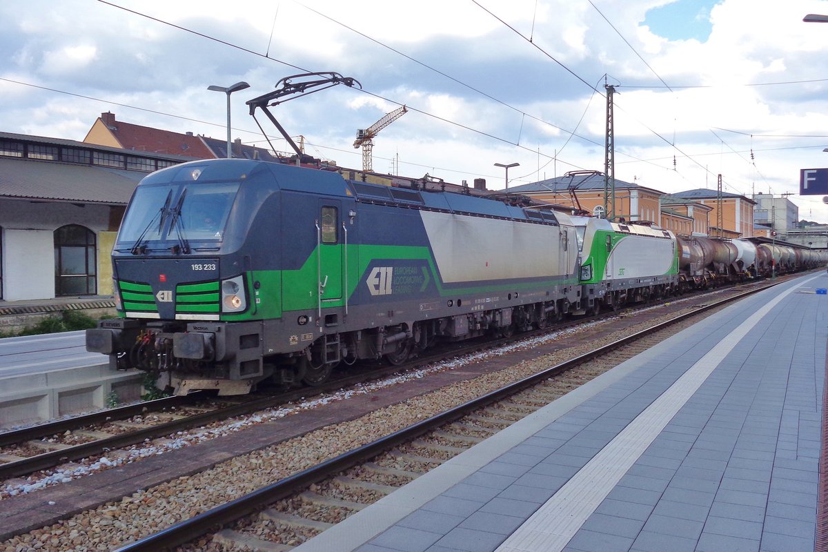 ELL 193 233 durchfahrt am 9 Mai 2018 Passau. 