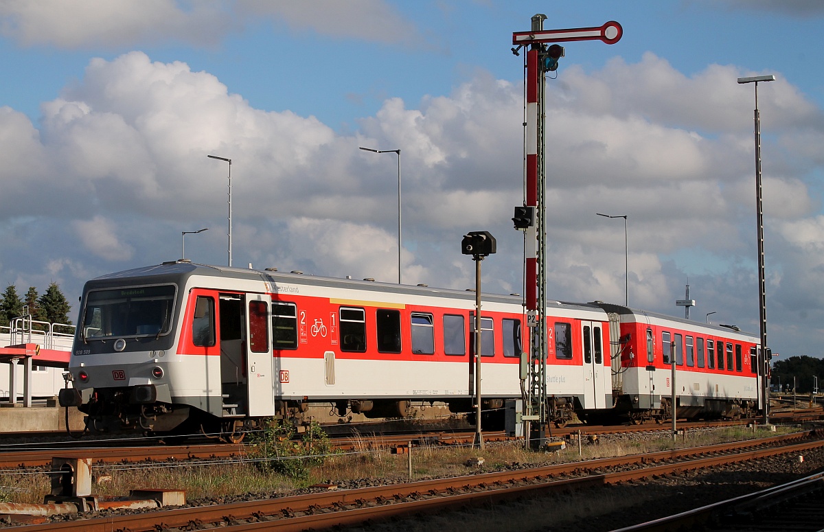 Entgleister SSP 628 509/928 509 Niebüll 07.09.2020