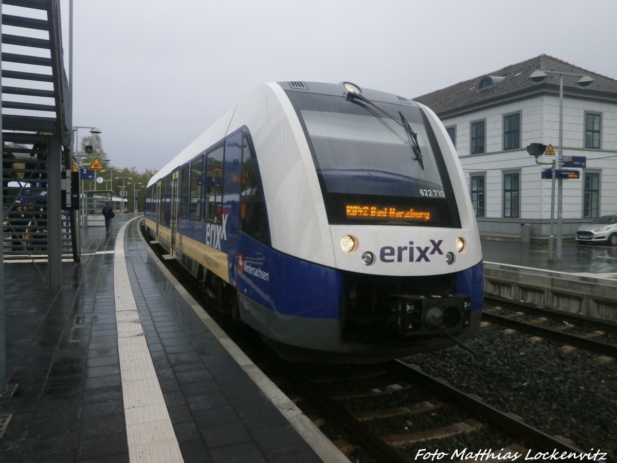 Erixx 622 210 / 710 im Bahnhof Viennenburg am 30.4.15