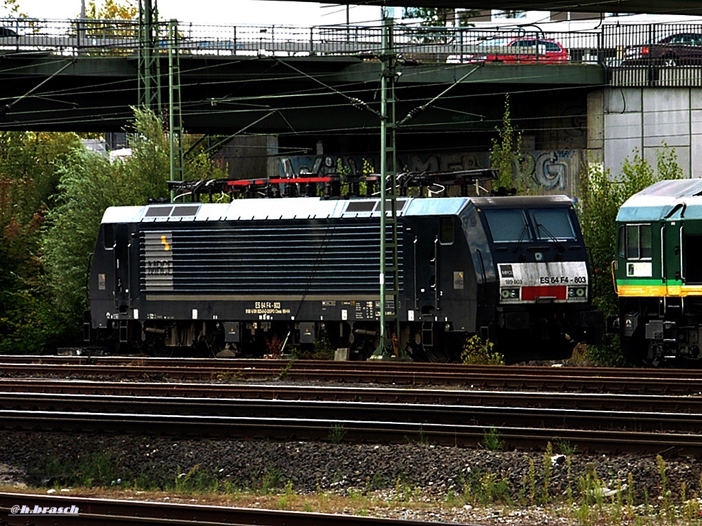 ES 64 F4-803 war abgestellt in hh-wilhelmsburg,am 20.08.14