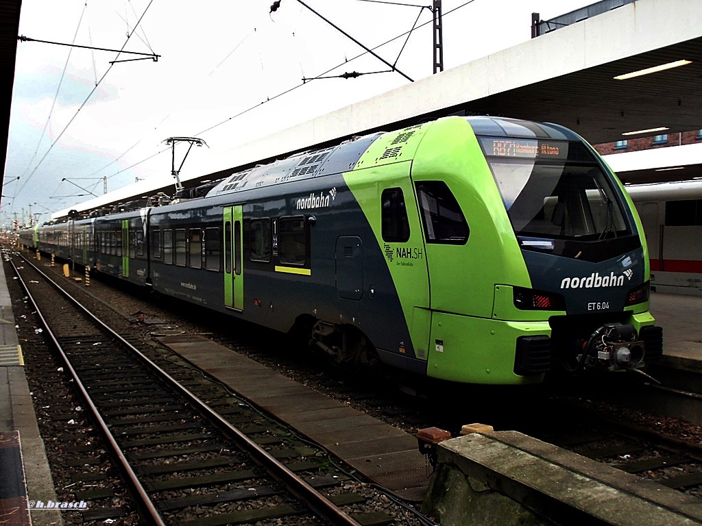 ET 6.04 der nordbahn stand im bf hh-altona,02.01.15