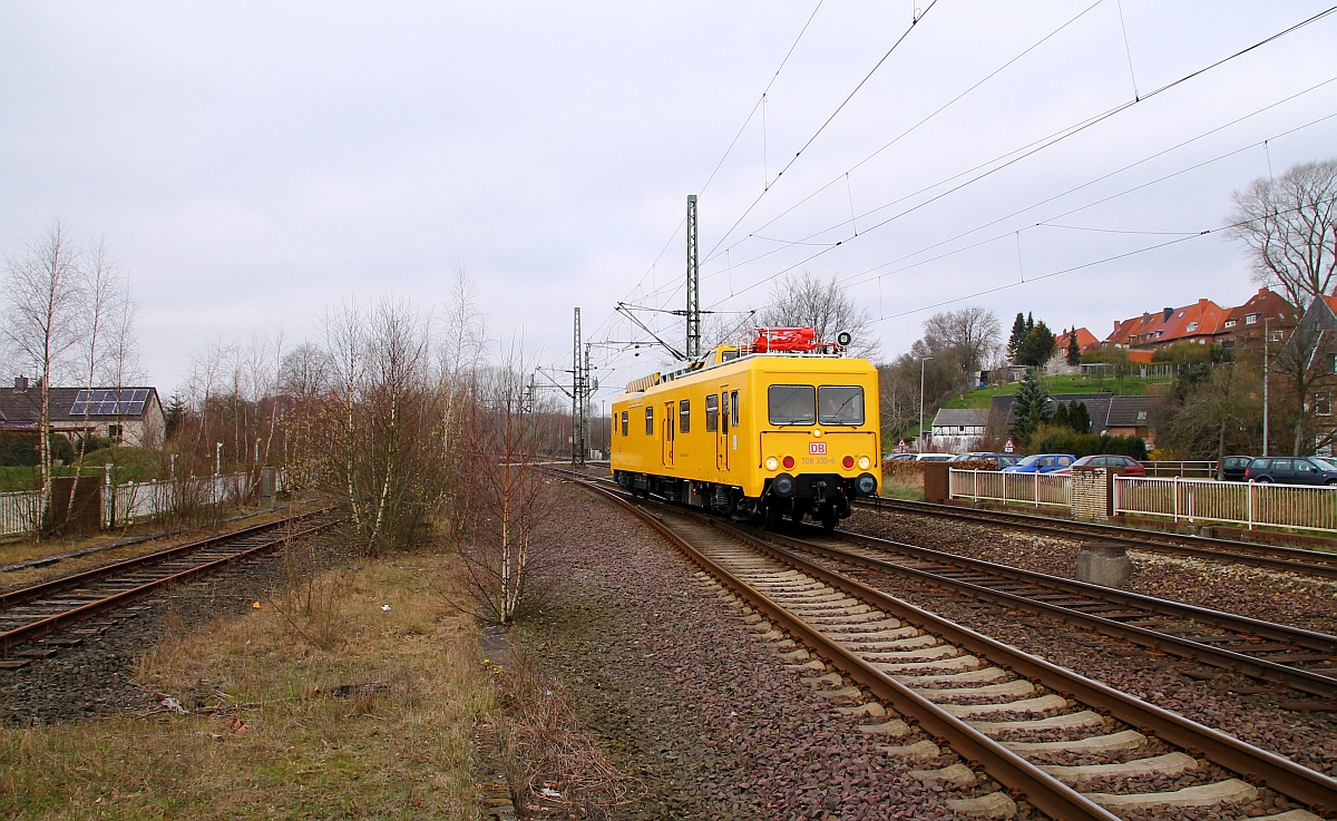 Etwas mehr als 2 Stunden später kam der ORT 708 330-6 als NbZ 95641 wieder aus Flensburg zurück gefahren. Erneut Gruß zurück an das Personal! Schleswig 27.03.2014