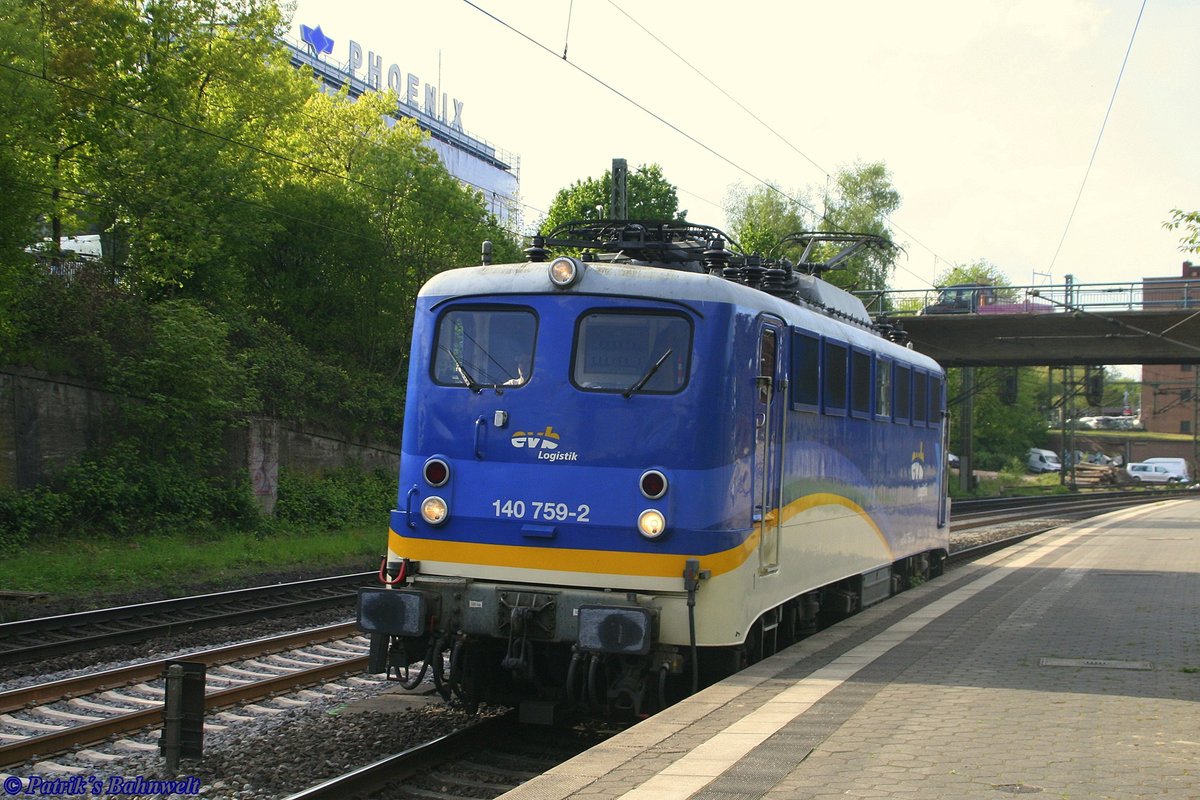 evb 140 759 Lz am 07.05.2019 in Hamburg-Harburg