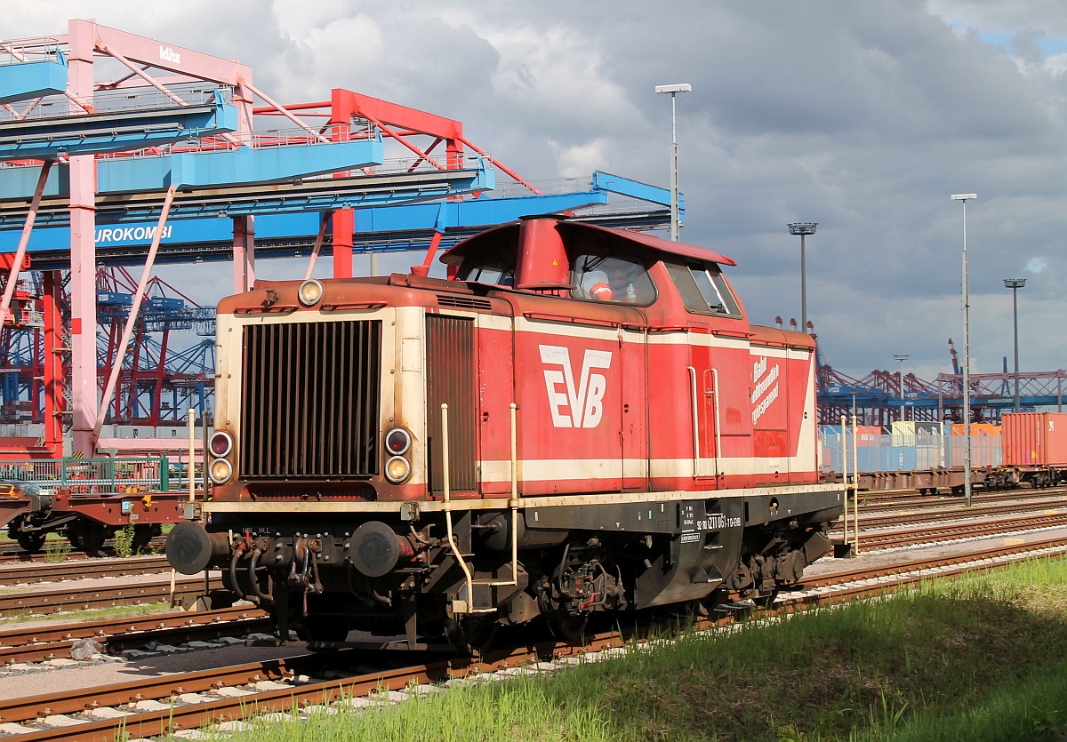 EVB 211 061-7 Hamburg Dradenau 12.07.2020