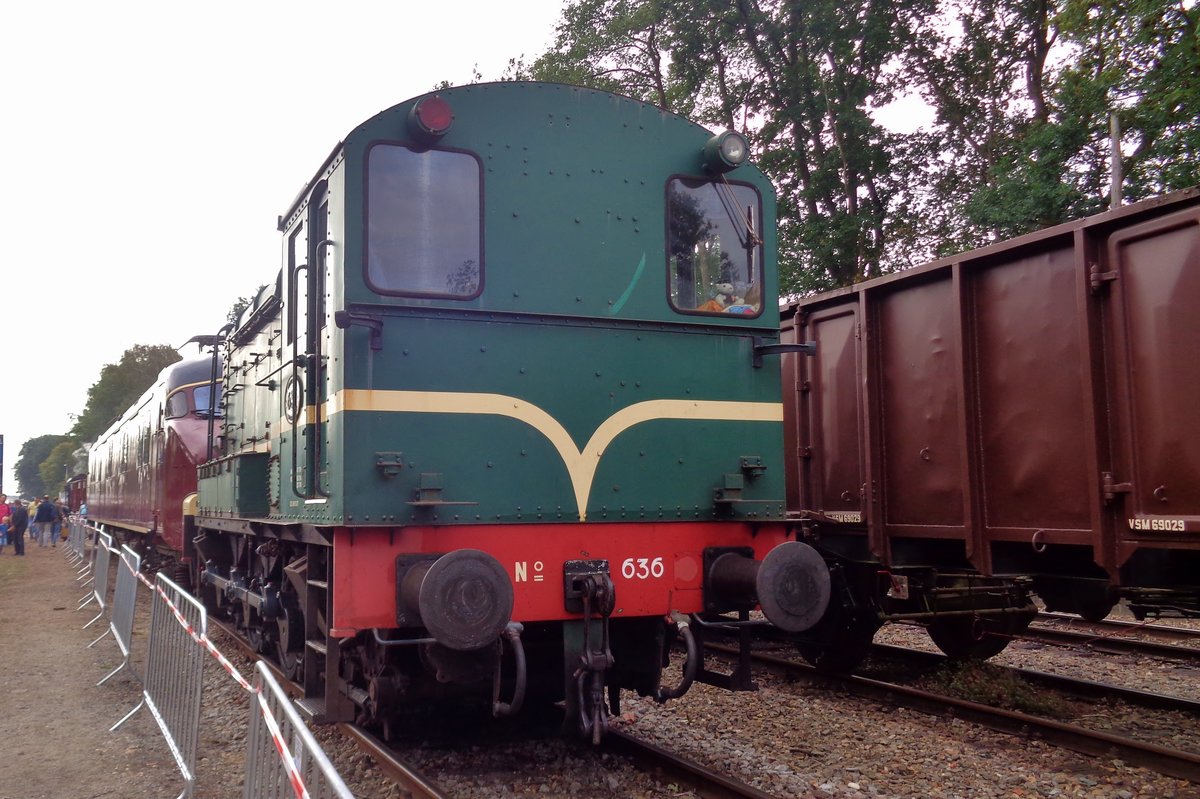 Ex-NS 636 steht am 1 September 2018 in Loenen.