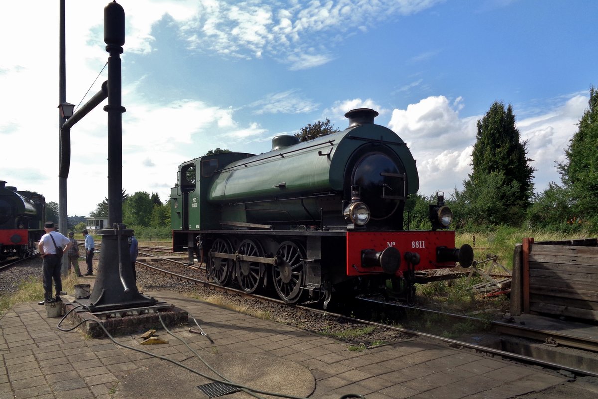 Ex-NS 8811 steht am 8 Juli 2017 ins Bw Simpelveld.