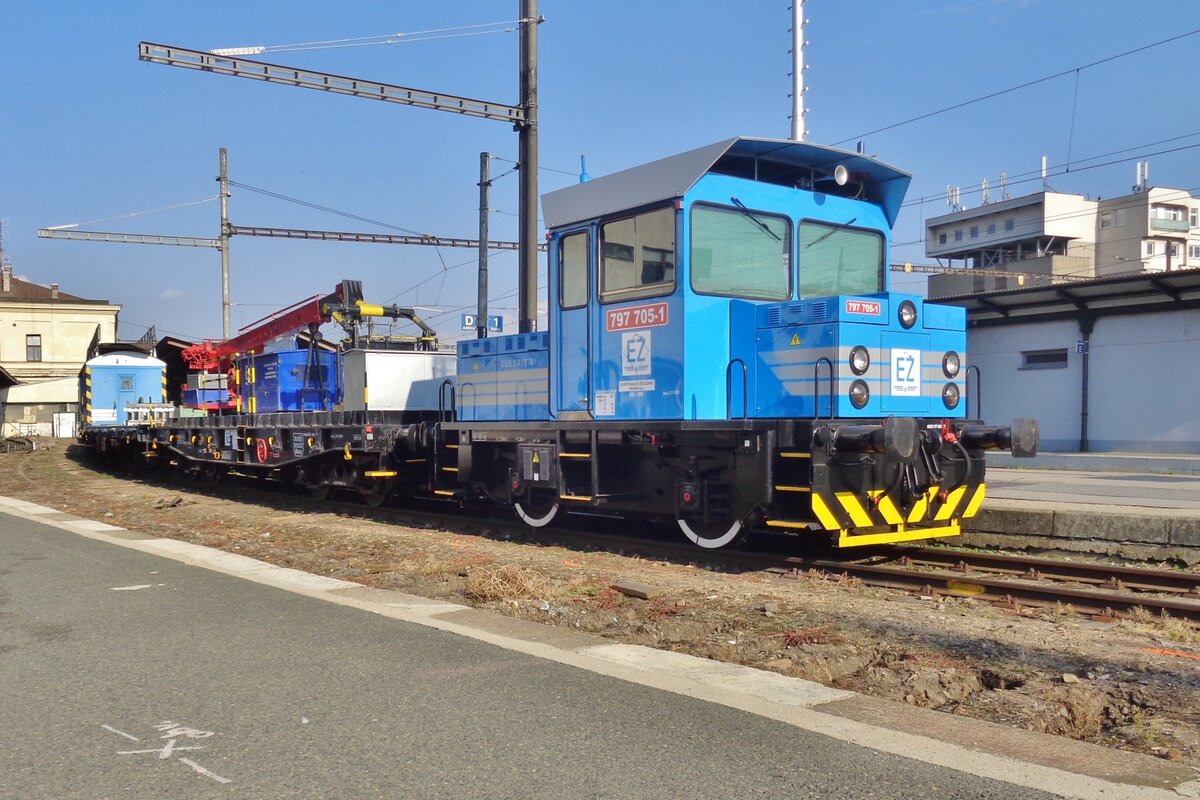 EZ 797 705 steht am 20 September 2018 in Brno hl.n.