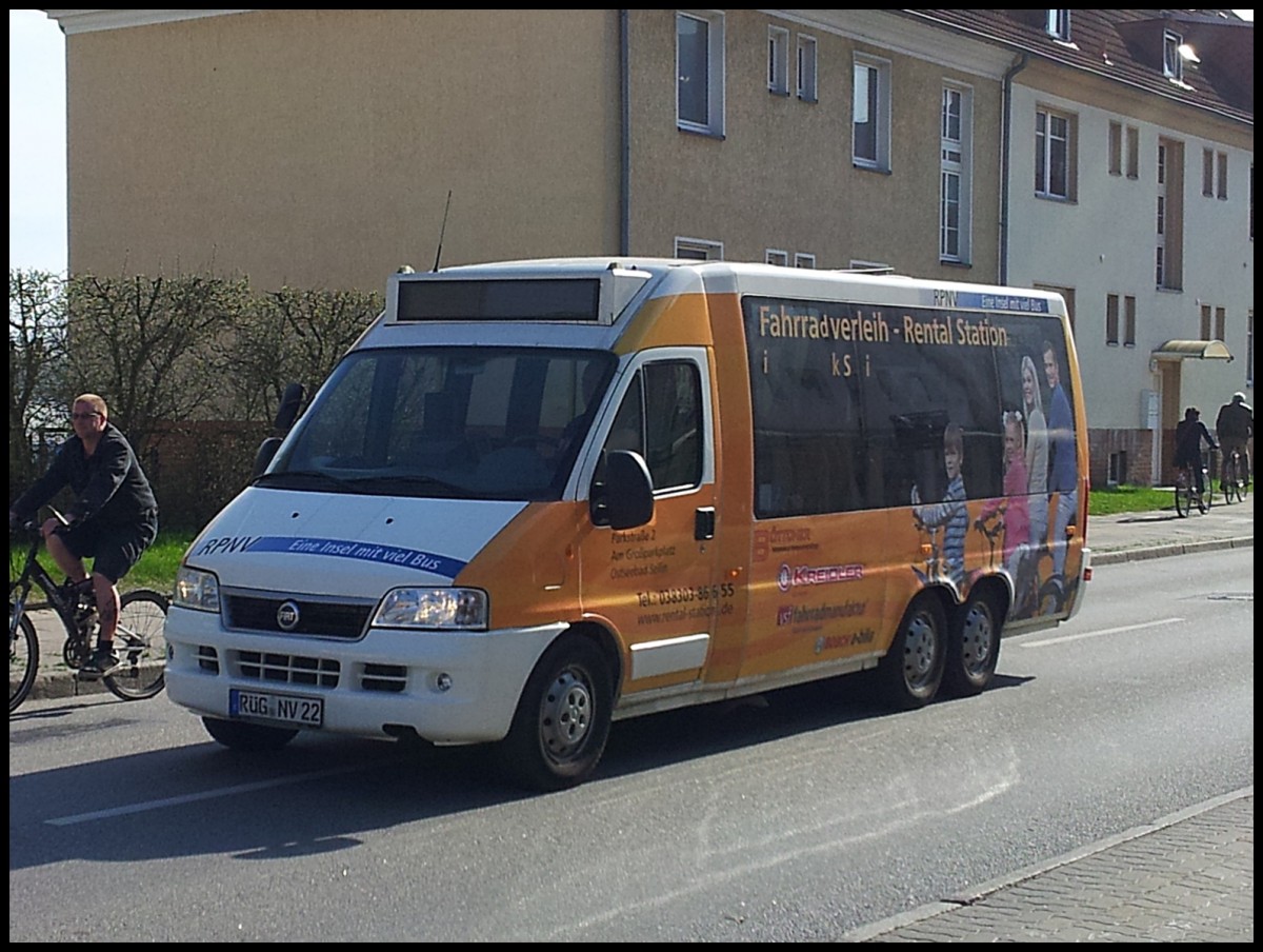 Fiat Ducato der RPNV in Sassnitz.