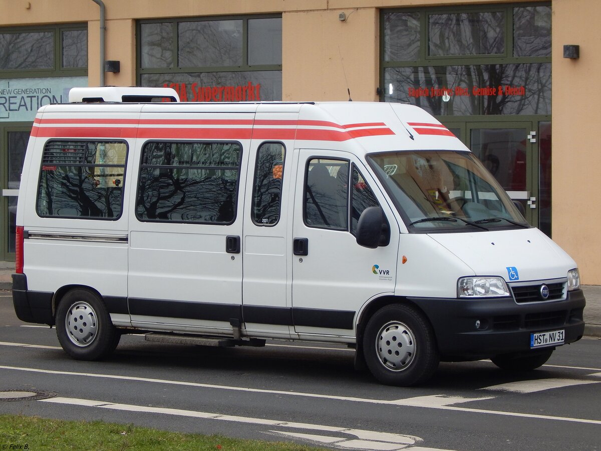 Fiat Ducato der VVR in Stralsund.