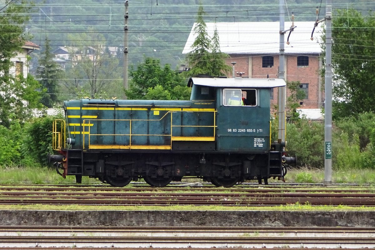 FS 2245 6055 steht am 27 Mai 2019 in Domodossola.