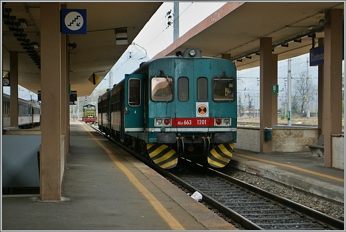 FS Aln 663 1201 in Domodossola.
31. Okt. 2013