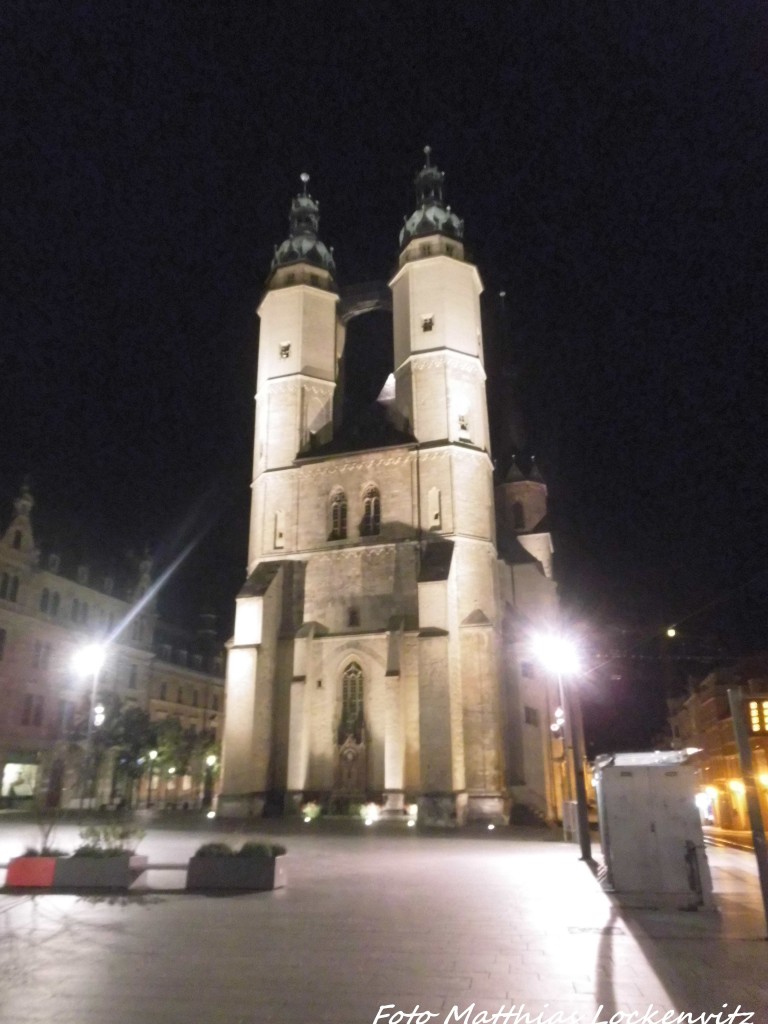 Halle, Marktplatz am 1.9.15