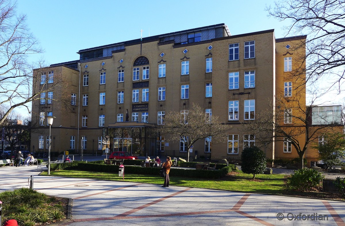 Hamburg, Marien Krankenhaus an der Angerstraße.