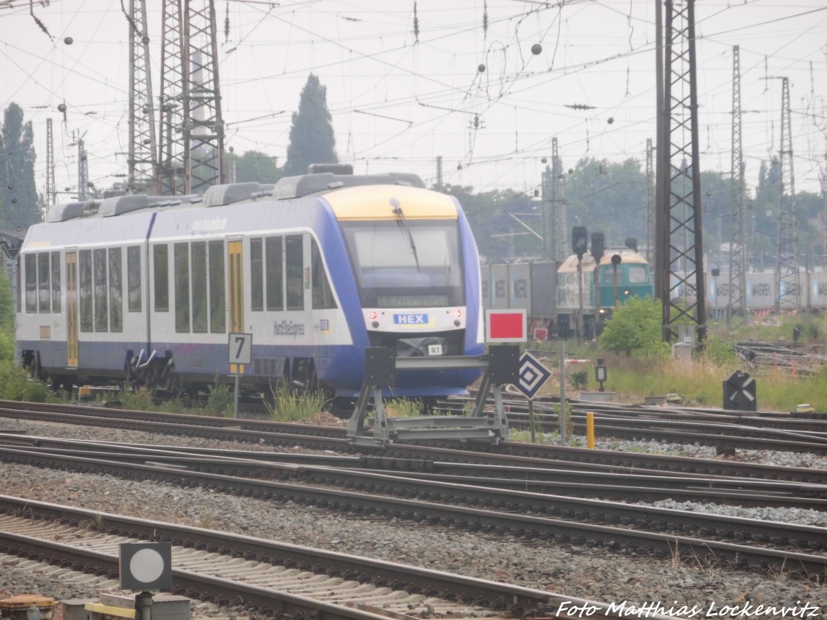 HEX Lint 41 unterwegs nach Halberstadt am 13.6.15