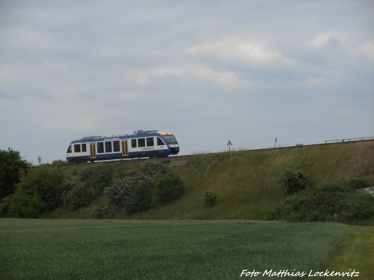 HEX Lint kurz vor Halle (Saale) am 10.6.15