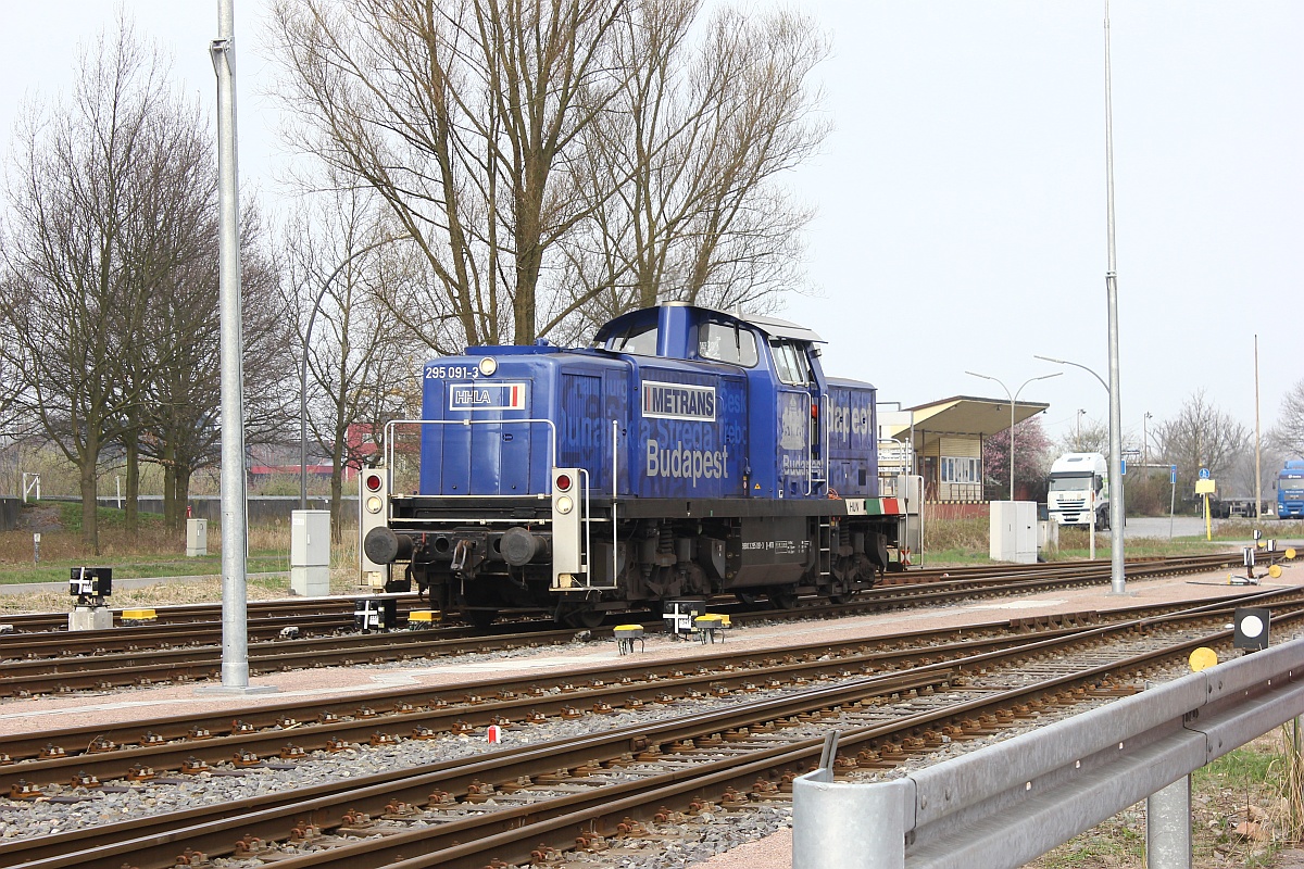 HHLA/Metrans 3295 091-3  Budapest  Dradenau 01.04.2017