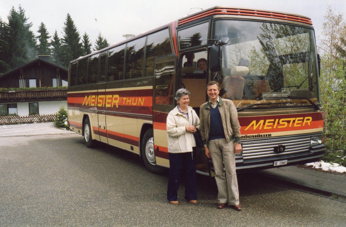 (HHT 1307) - Aus dem Archiv: Meister, Thun - BE 13'661 - Drgmller im Mai 1987