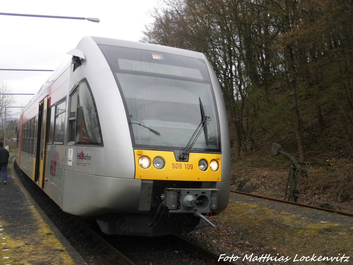 HLB 509 109 in Mittel Grndau am 31.3.16