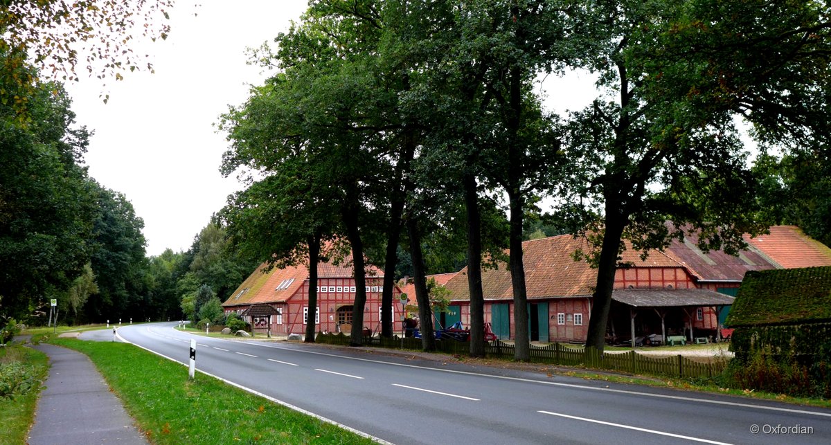 Hofanlage in Leverdingen, Landkreis Heidekreis.