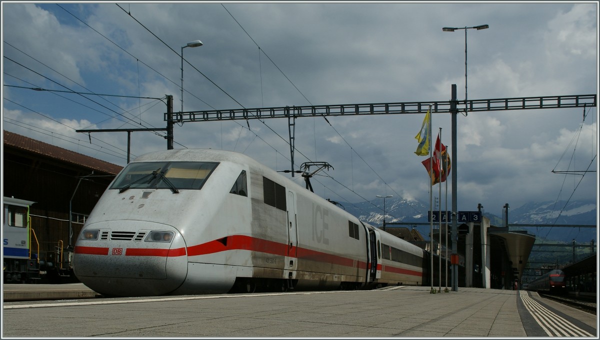 ICE in Spiez. 
5. Juni 2013