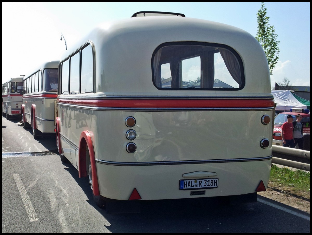 IFA H6B der Verkehsrbetriebe Halle in Werdau.