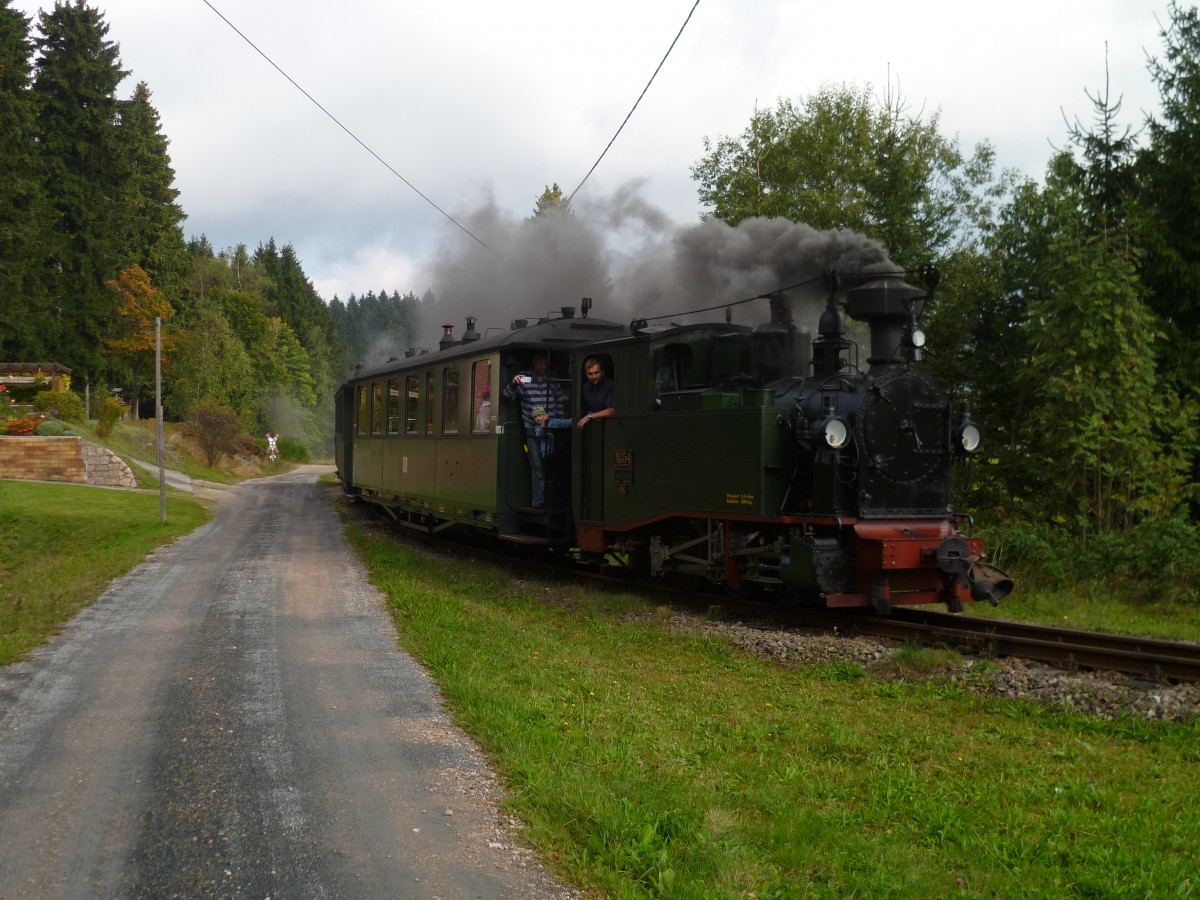 IK 54 zusehen am 22.09.12 bei der Einfahrt in Neuheide.