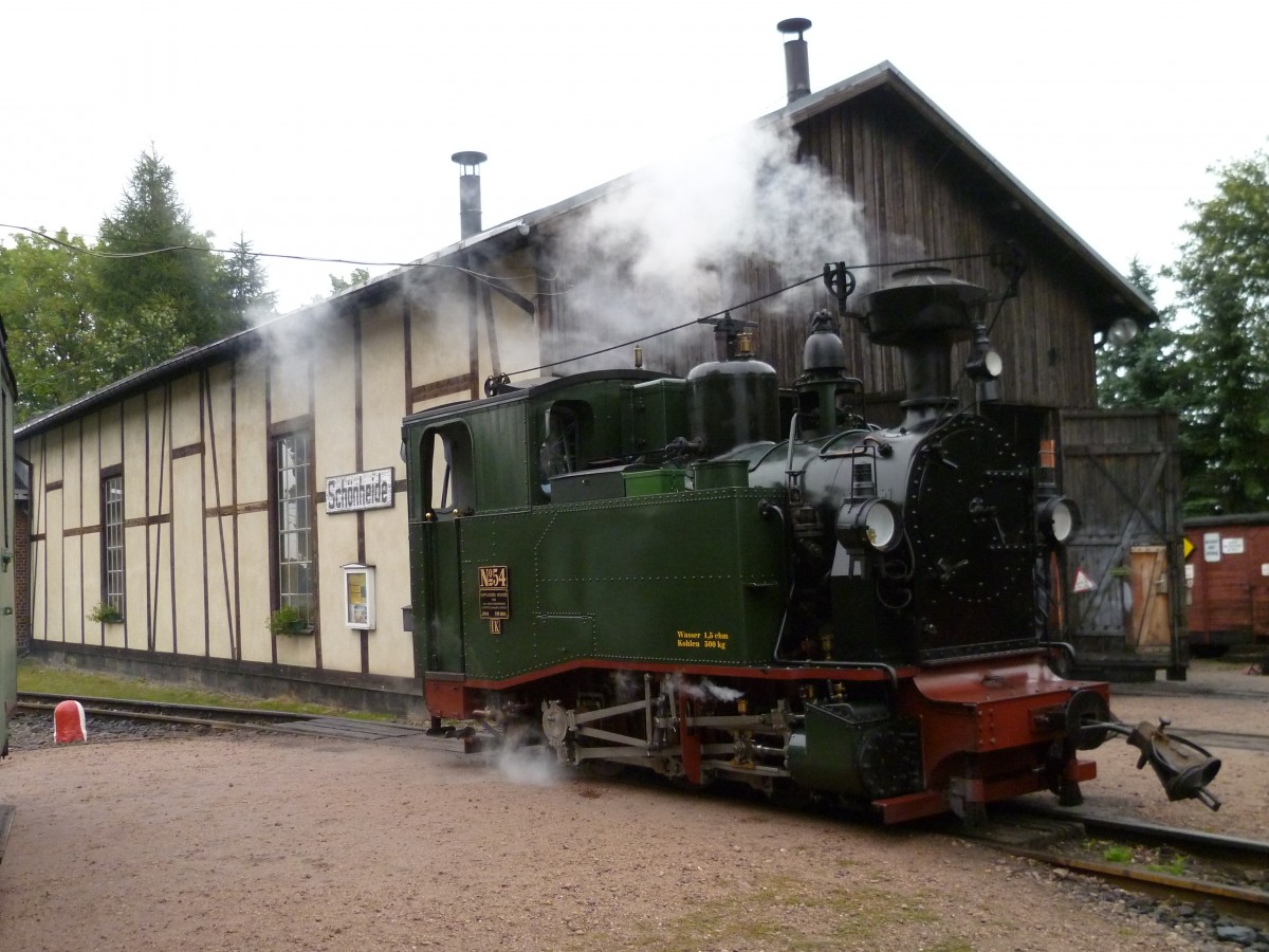 IK 54 zusehen am 22.09.12 in Sch�nheide am Lokschuppen.