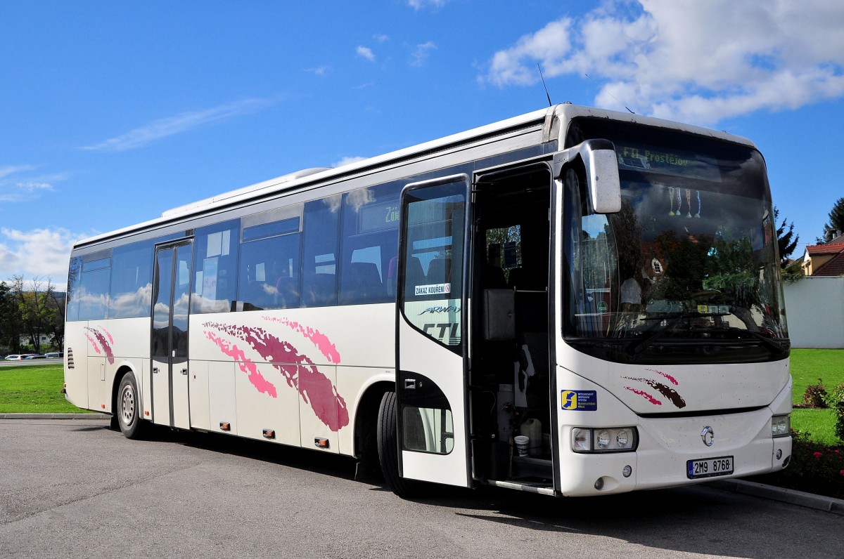 Irisbus Arway aus der CZ am 14.10.2014 in Krems.