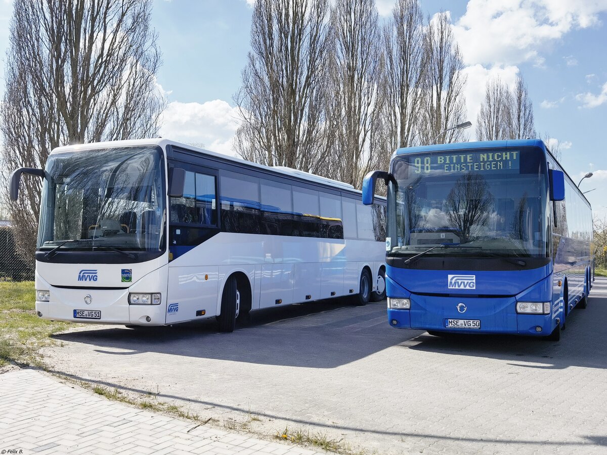 Irisbus Arway der MVVG in Friedland.