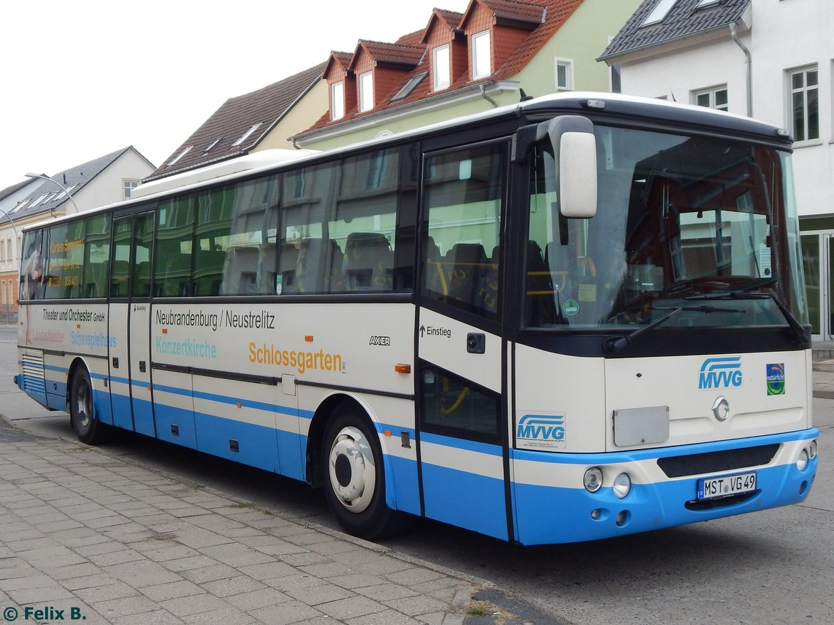 Irisbus Axer der MVVG in Neubrandenburg.