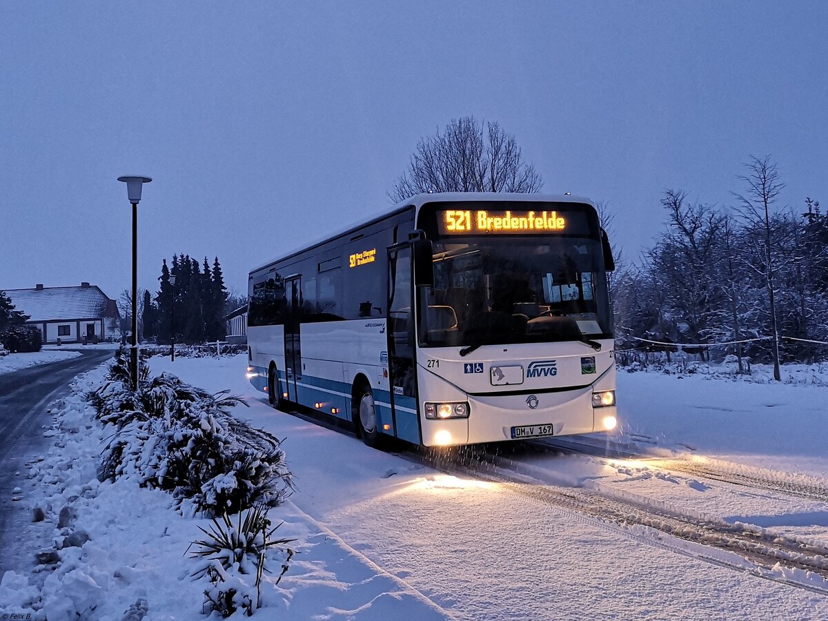 Irisbus Crossway der MVVG in Bredenfelde.