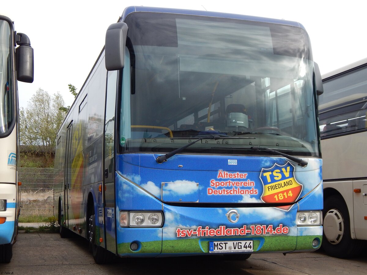 Irisbus Crossway der MVVG in Burg Stargard.