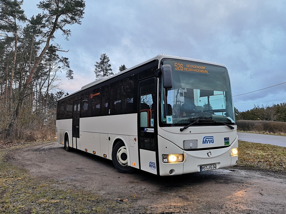 Irisbus Crossway der MVVG in Georgendorf.