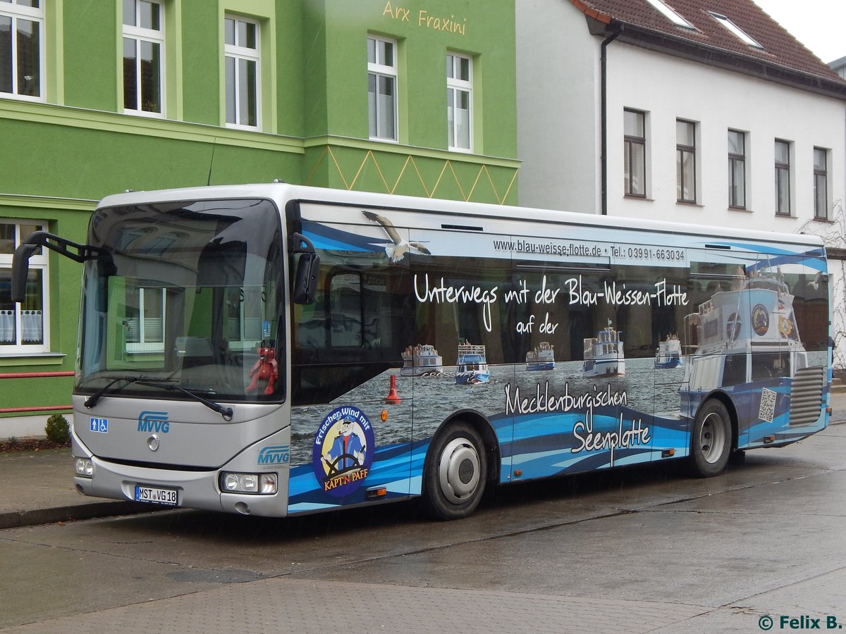 Irisbus Crossway der MVVG in Neubrandenburg.