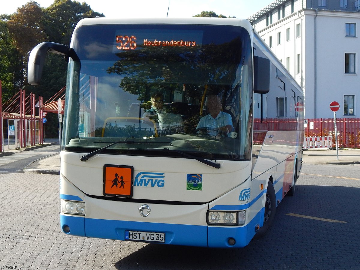 Irisbus Crossway der MVVG in Neubrandenburg.